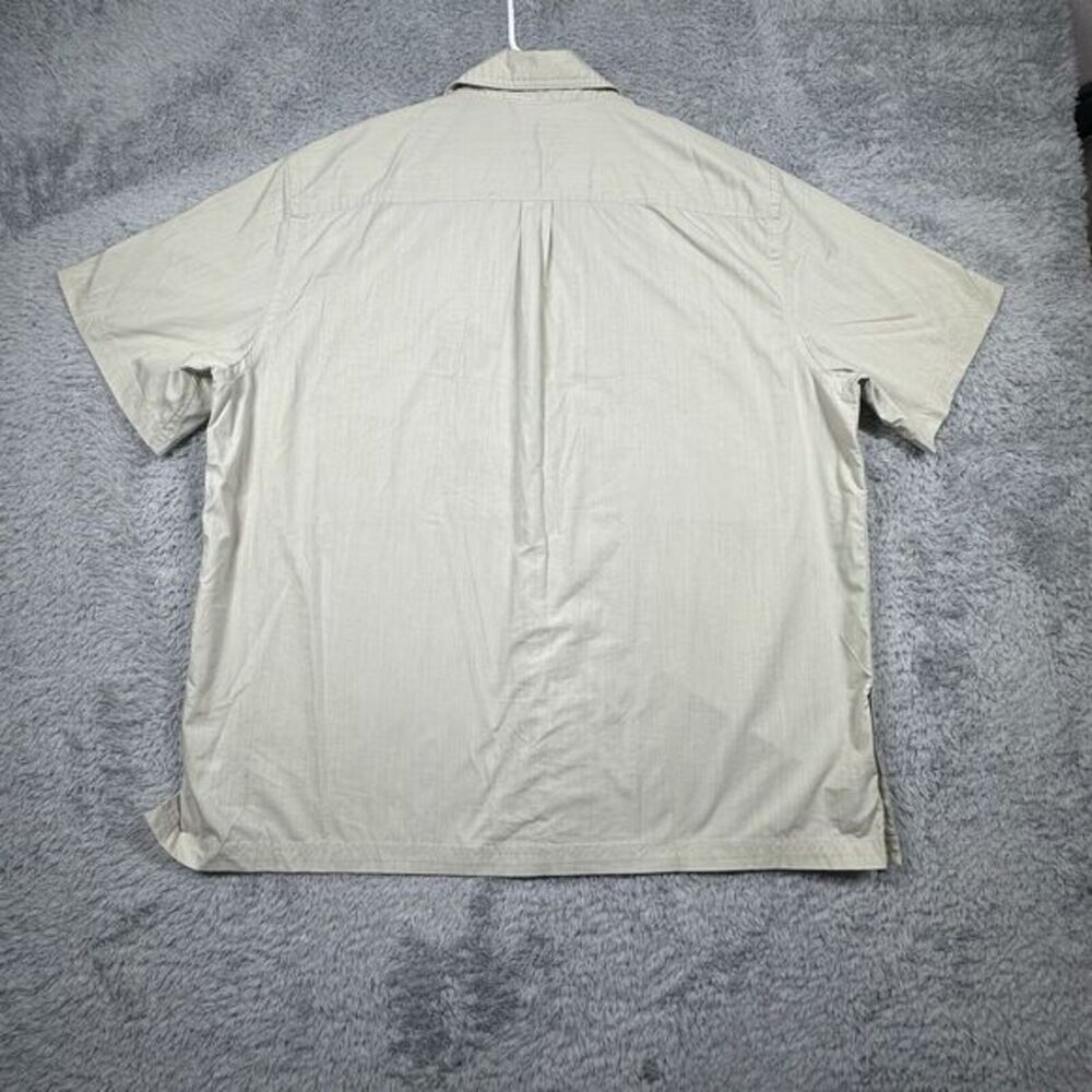 511 Tactical Shirt Men XL Brown Button Snap Lightweight Short Sleeve - Picture 8 of 8
